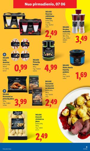 LIDL maisto akcijų leidinys nuo liepos 6 d.