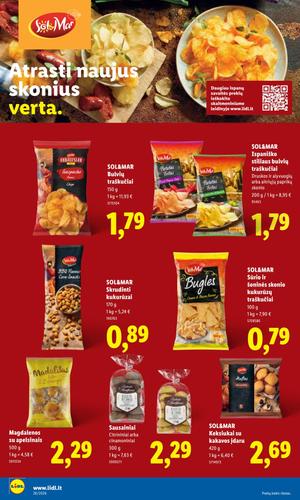 LIDL maisto akcijų leidinys nuo liepos 6 d.