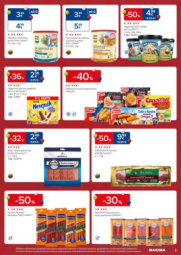 MAXIMA akcijų leidinys "Anekdotas, o ne kaina" nuo gruodžio 2 d.
