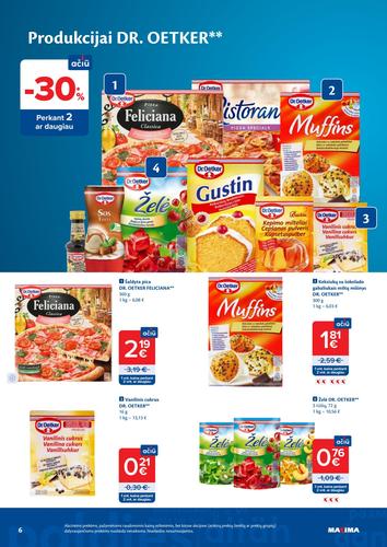 MAXIMA akcijų leidinys "AČIŪ akcijų  Nr. 13" nuo kovo 24 d.