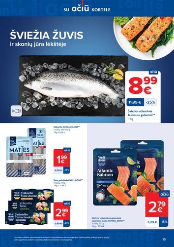 MAXIMA akcijų leidinys "AČIŪ akcijų  Nr. 13" nuo kovo 24 d.