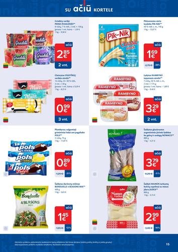 MAXIMA akcijų leidinys "AČIŪ akcijų  Nr. 13" nuo kovo 24 d.