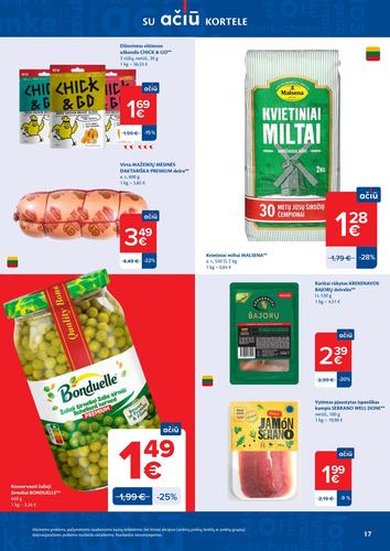 MAXIMA akcijų leidinys "AČIŪ akcijų  Nr. 13" nuo kovo 24 d.