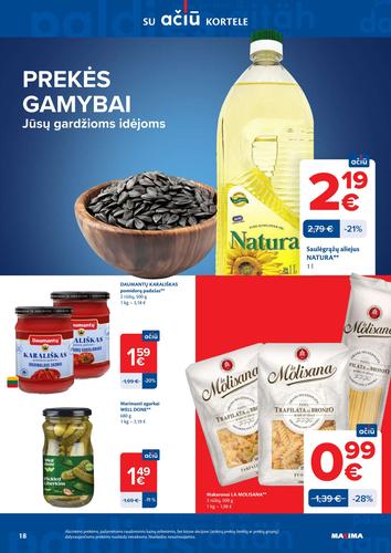 MAXIMA akcijų leidinys "AČIŪ akcijų  Nr. 13" nuo kovo 24 d.