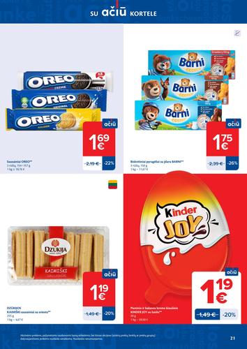 MAXIMA akcijų leidinys "AČIŪ akcijų  Nr. 13" nuo kovo 24 d.