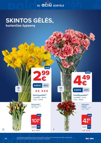 MAXIMA akcijų leidinys "AČIŪ akcijų  Nr. 13" nuo kovo 24 d.