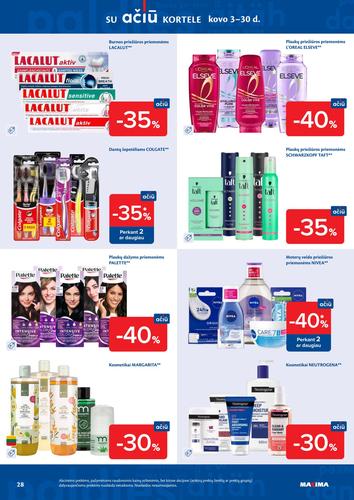 MAXIMA akcijų leidinys "AČIŪ akcijų  Nr. 13" nuo kovo 24 d.