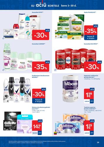 MAXIMA akcijų leidinys "AČIŪ akcijų  Nr. 13" nuo kovo 24 d.