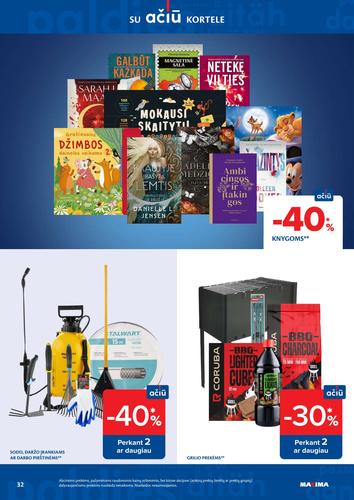 MAXIMA akcijų leidinys "AČIŪ akcijų  Nr. 13" nuo kovo 24 d.