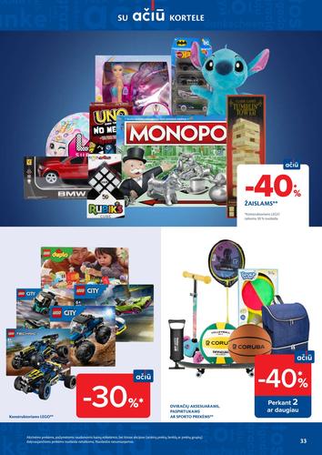 MAXIMA akcijų leidinys "AČIŪ akcijų  Nr. 13" nuo kovo 24 d.