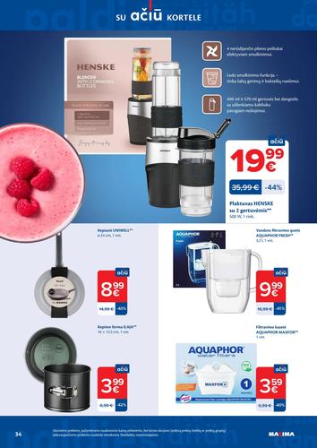 MAXIMA akcijų leidinys "AČIŪ akcijų  Nr. 13" nuo kovo 24 d.