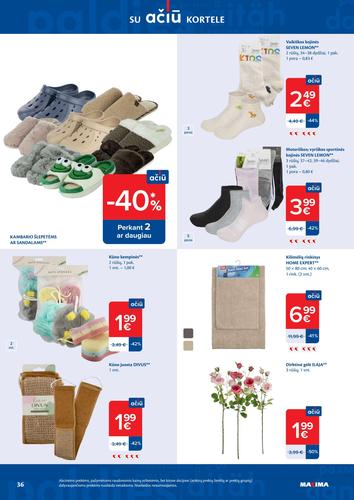 MAXIMA akcijų leidinys "AČIŪ akcijų  Nr. 13" nuo kovo 24 d.