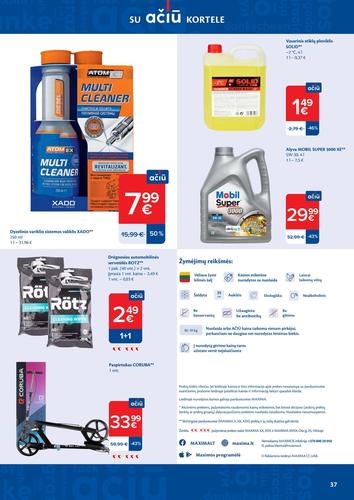 MAXIMA akcijų leidinys "AČIŪ akcijų  Nr. 13" nuo kovo 24 d.