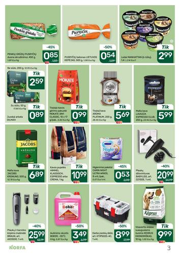 NORFA akcijų leidinys Nr. 20 nuo rugsėjo 18 d.