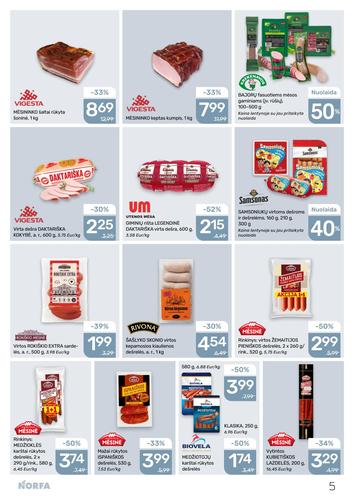 NORFA akcijų leidinys Nr. 20 nuo rugsėjo 18 d.