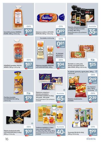 NORFA akcijų leidinys Nr. 20 nuo rugsėjo 18 d.