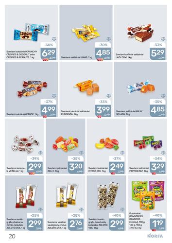 NORFA akcijų leidinys Nr. 20 nuo rugsėjo 18 d.
