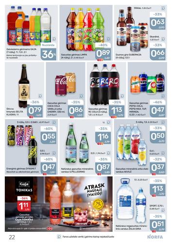 NORFA akcijų leidinys Nr. 20 nuo rugsėjo 18 d.