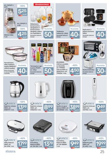 NORFA akcijų leidinys Nr. 20 nuo rugsėjo 18 d.