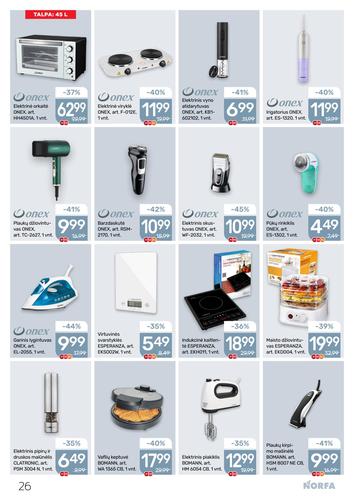 NORFA akcijų leidinys Nr. 20 nuo rugsėjo 18 d.