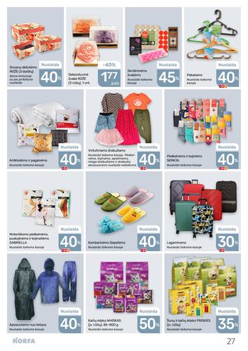 NORFA akcijų leidinys Nr. 20 nuo rugsėjo 18 d.