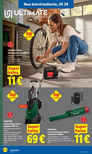 LIDL ne maisto prekių leidinys nuo gegužės 25 d.