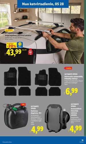 LIDL ne maisto prekių leidinys nuo gegužės 25 d.