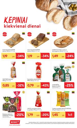 RIMI akcijų leidinys Nr. 38 nuo rugsėjo 16 d.