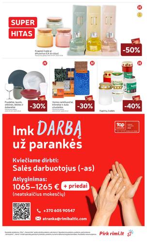 RIMI akcijų leidinys Nr. 38 nuo rugsėjo 16 d.