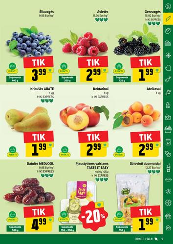 IKI akcijų leidinys "IKI Kaininis leidinys Nr. 30" nuo liepos 21 d.