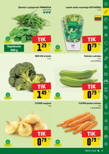 IKI akcijų leidinys "IKI Kaininis leidinys Nr. 30" nuo liepos 21 d.
