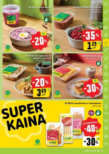 IKI akcijų leidinys "IKI Kaininis leidinys Nr. 30" nuo liepos 21 d.