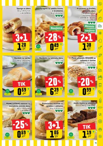 IKI akcijų leidinys "IKI Kaininis leidinys Nr. 30" nuo liepos 21 d.