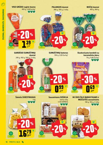IKI akcijų leidinys "IKI Kaininis leidinys Nr. 30" nuo liepos 21 d.