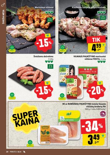 IKI akcijų leidinys "IKI Kaininis leidinys Nr. 30" nuo liepos 21 d.
