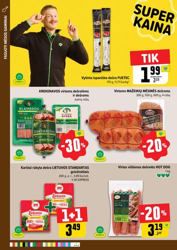 IKI akcijų leidinys "IKI Kaininis leidinys Nr. 30" nuo liepos 21 d.