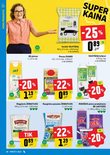 IKI akcijų leidinys "IKI Kaininis leidinys Nr. 30" nuo liepos 21 d.