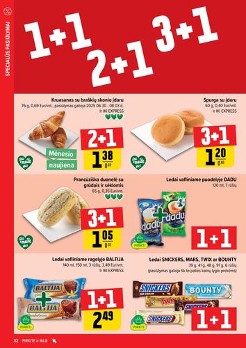 IKI akcijų leidinys "IKI Kaininis leidinys Nr. 30" nuo liepos 21 d.