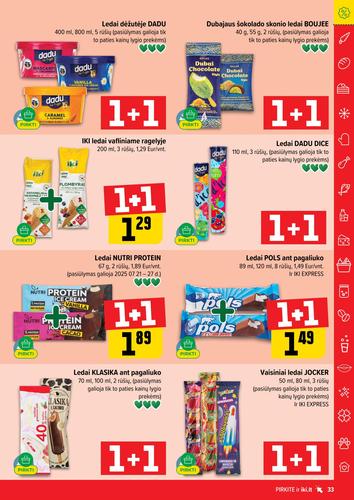 IKI akcijų leidinys "IKI Kaininis leidinys Nr. 30" nuo liepos 21 d.