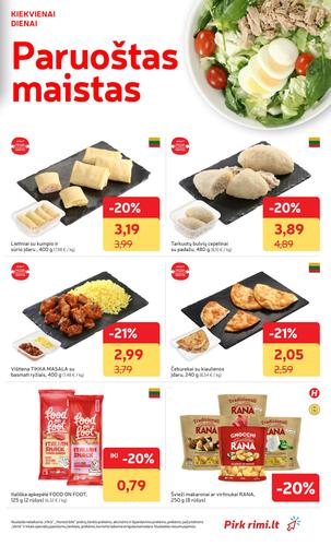 RIMI akcijų leidinys Nr. 37 nuo rugsėjo 8 d.