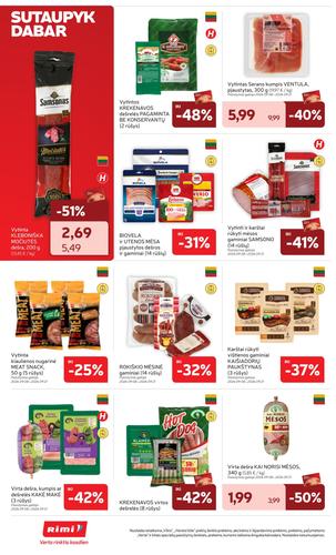 RIMI akcijų leidinys Nr. 37 nuo rugsėjo 8 d.