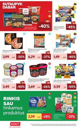 RIMI akcijų leidinys Nr. 37 nuo rugsėjo 8 d.