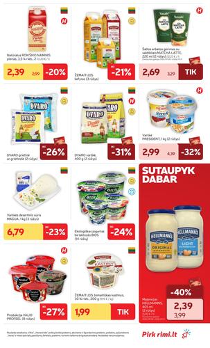 RIMI akcijų leidinys Nr. 37 nuo rugsėjo 8 d.