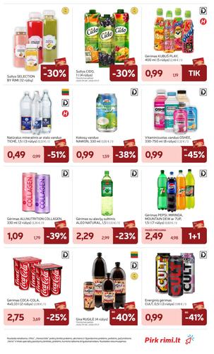 RIMI akcijų leidinys Nr. 37 nuo rugsėjo 8 d.