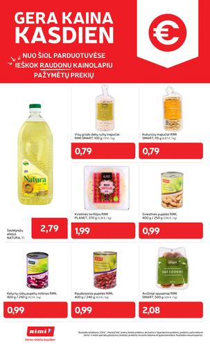 RIMI akcijų leidinys Nr. 37 nuo rugsėjo 8 d.