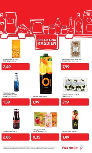 RIMI akcijų leidinys Nr. 37 nuo rugsėjo 8 d.