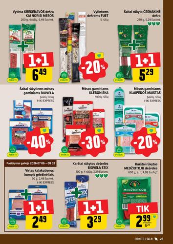 IKI akcijų leidinys Nr. 28 nuo liepos 6 d.
