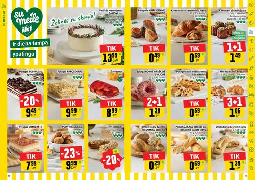 IKI akcijų leidinys "IKI Kaininis leidinys Nr. 33" nuo rugpjūčio 11 d.