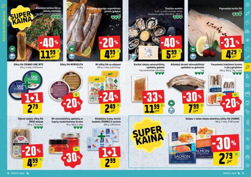 IKI akcijų leidinys "IKI Kaininis leidinys Nr. 33" nuo rugpjūčio 11 d.