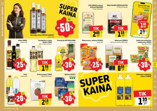 IKI akcijų leidinys "IKI Kaininis leidinys Nr. 33" nuo rugpjūčio 11 d.